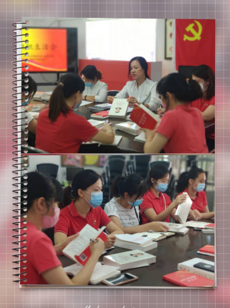南幼党支部召开党员大会
